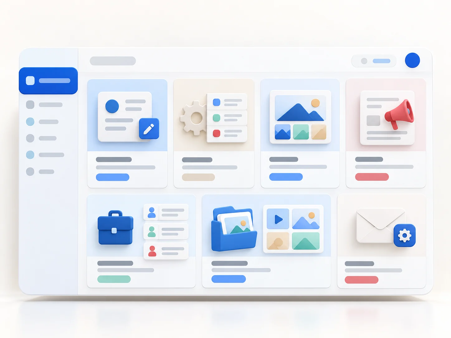 Tampilan responsif website company profile mobile