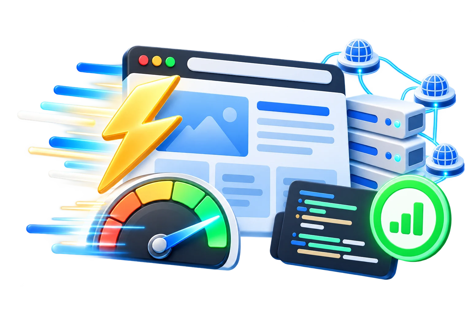 Optimasi kecepatan website company profile