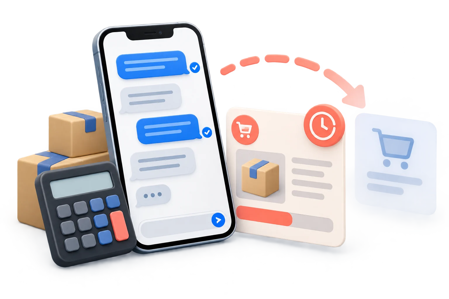 Tantangan proses order manual chat lambat