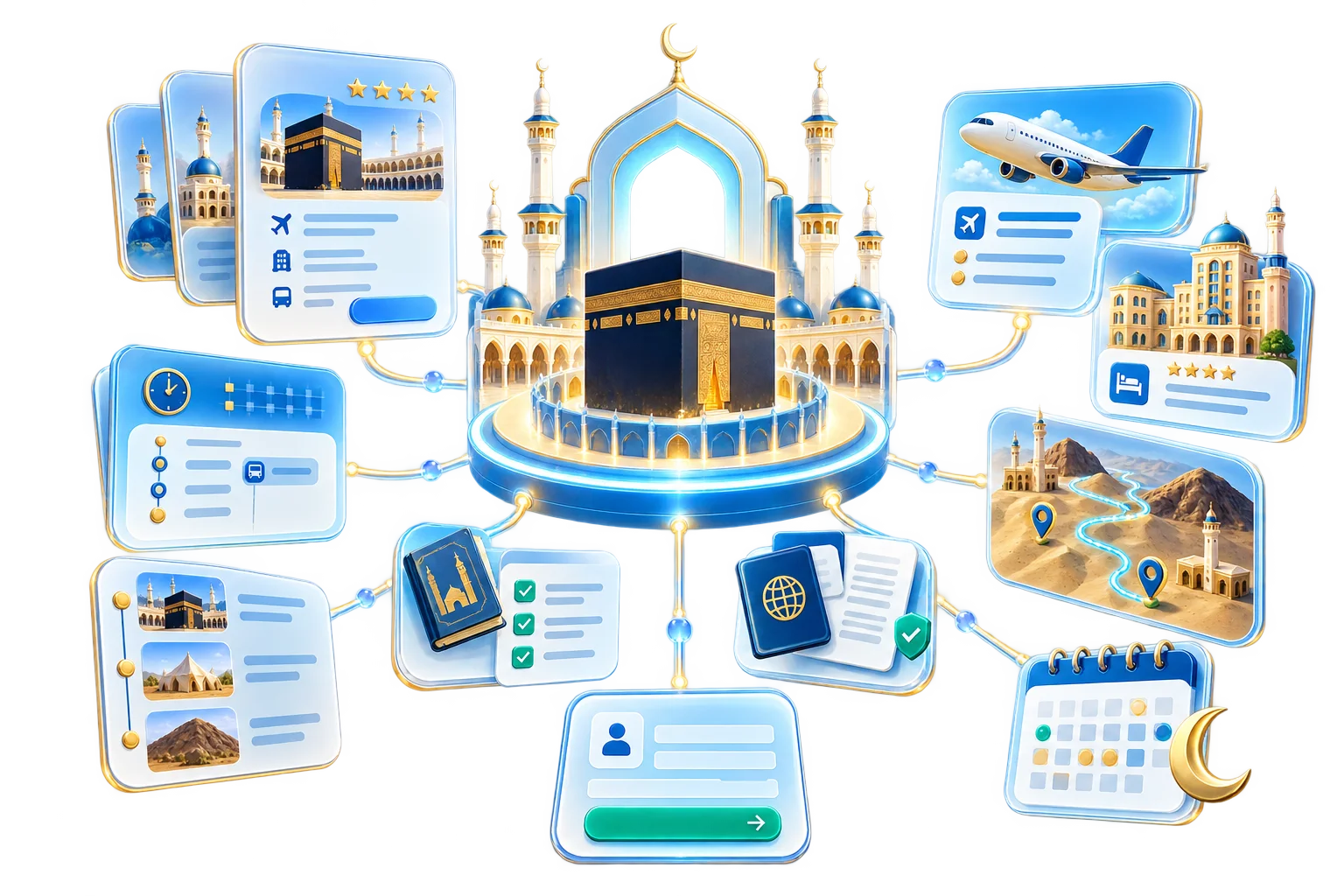 Ekosistem website haji dan umroh MIVIM
