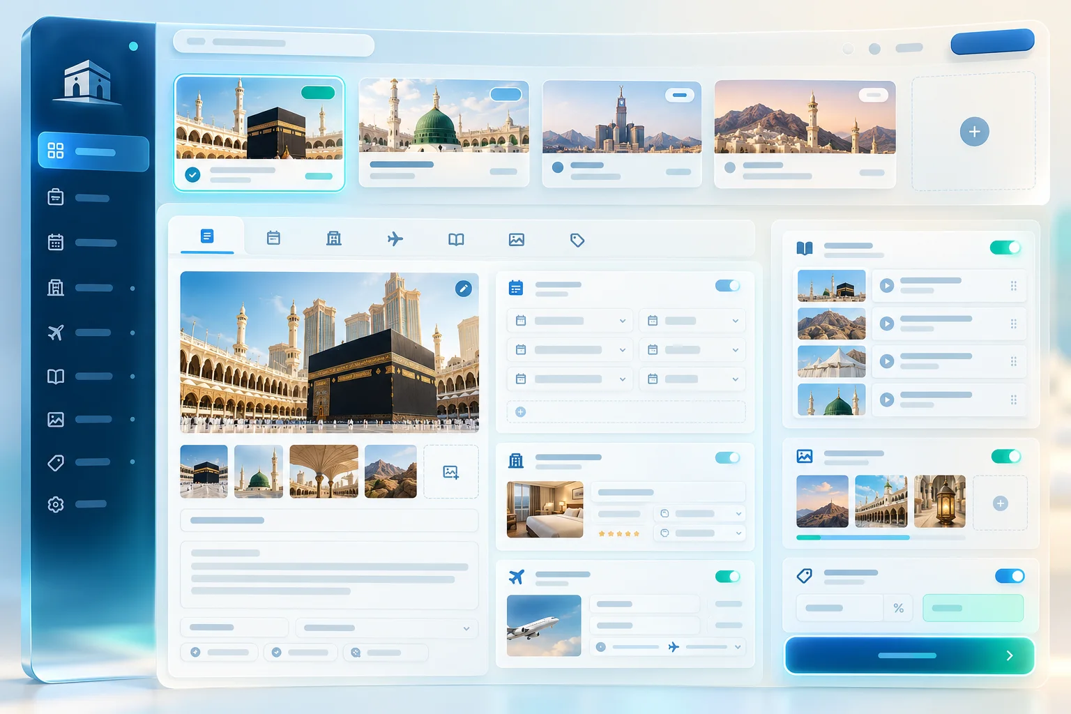 CMS website haji umroh