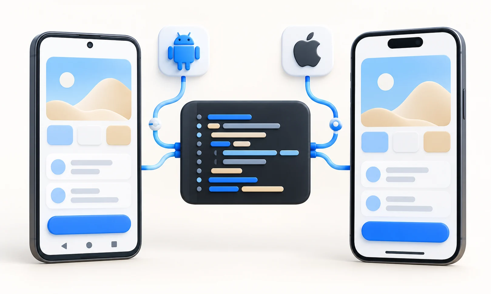 Teknologi Flutter dan React Native
