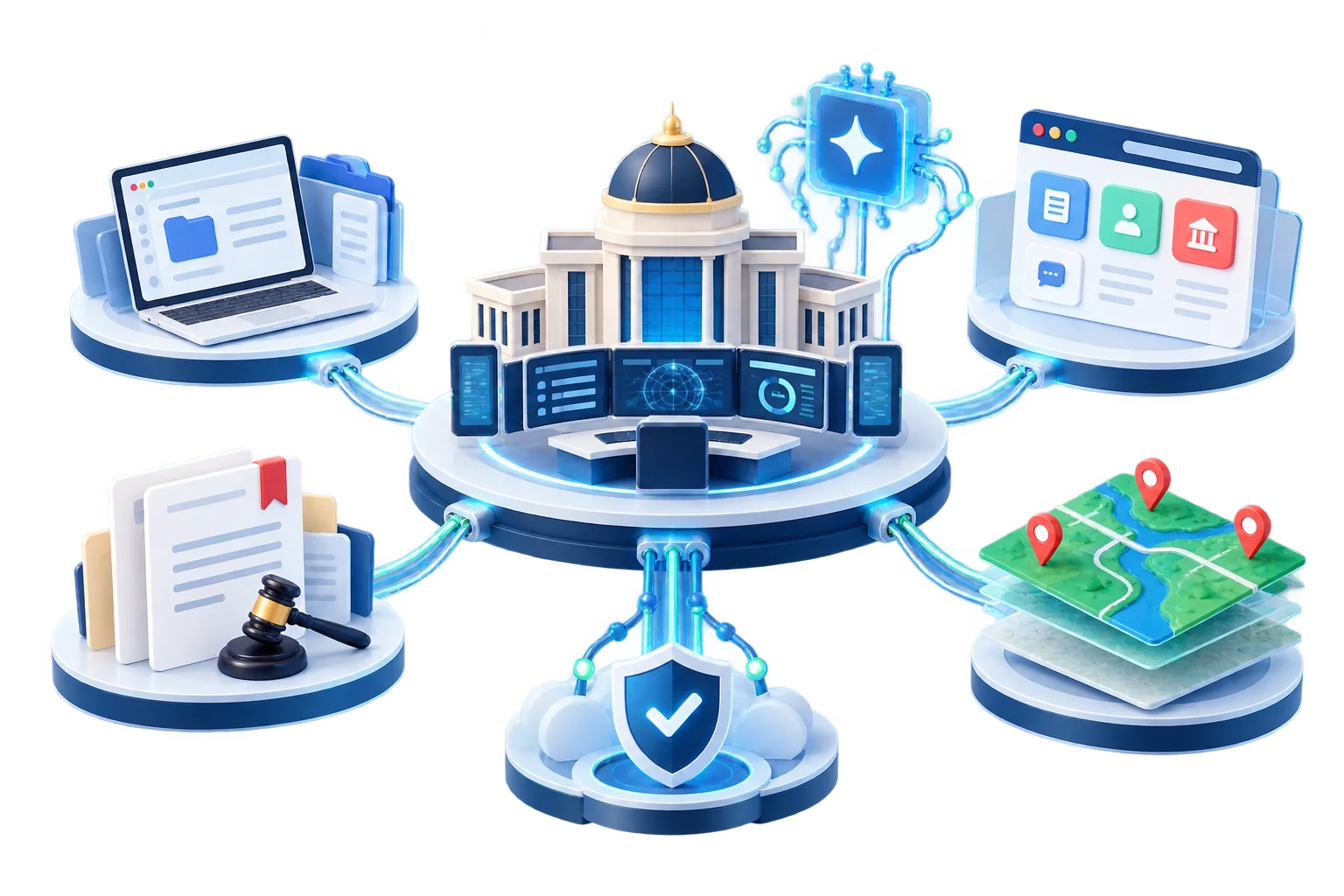 Ekosistem website dinas MIVIM