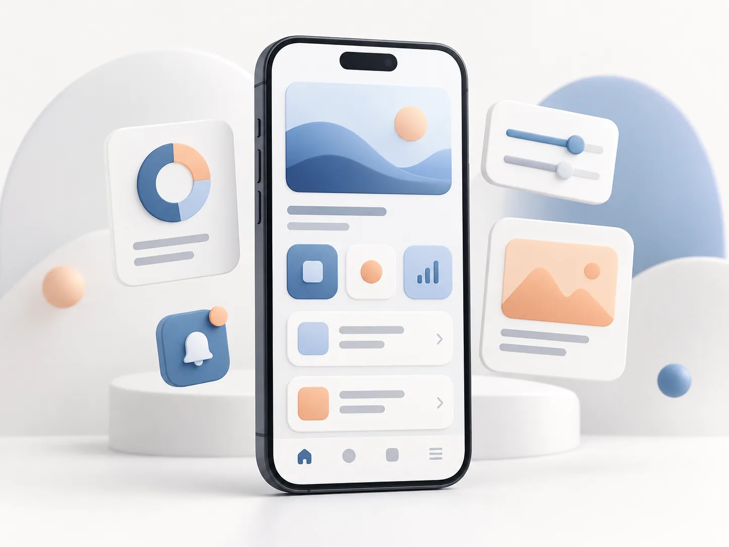 Ilustrasi layanan Mobile App
