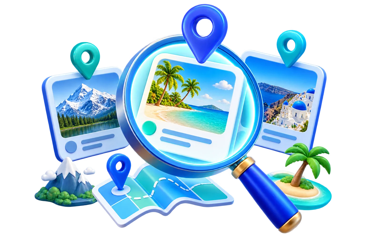 Website tour travel dengan katalog paket wisata