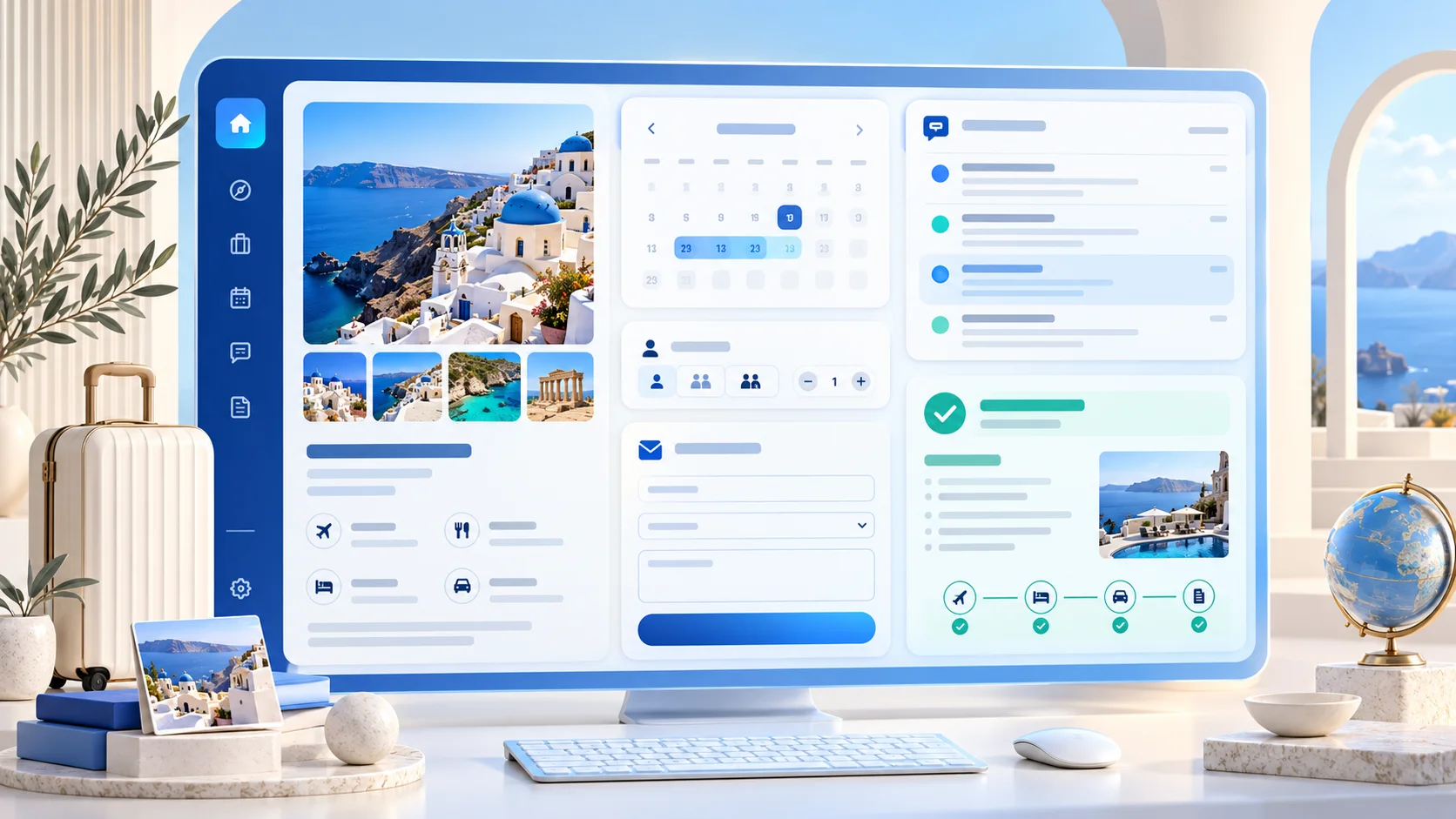 Alur booking website tour travel