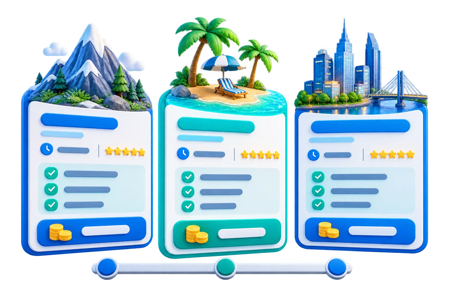 Ilustrasi dashboard terpusat